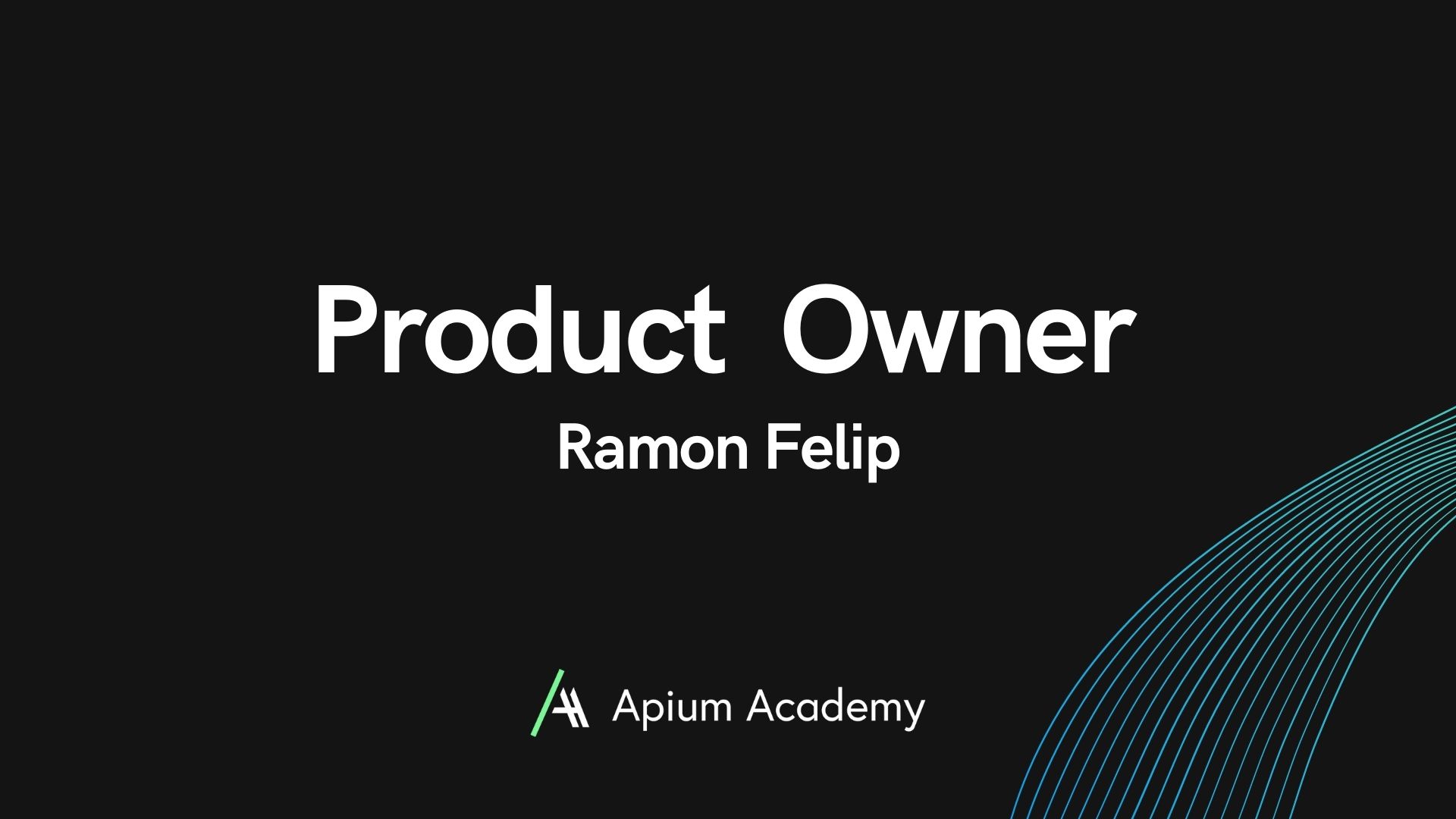 Product Ownership Course