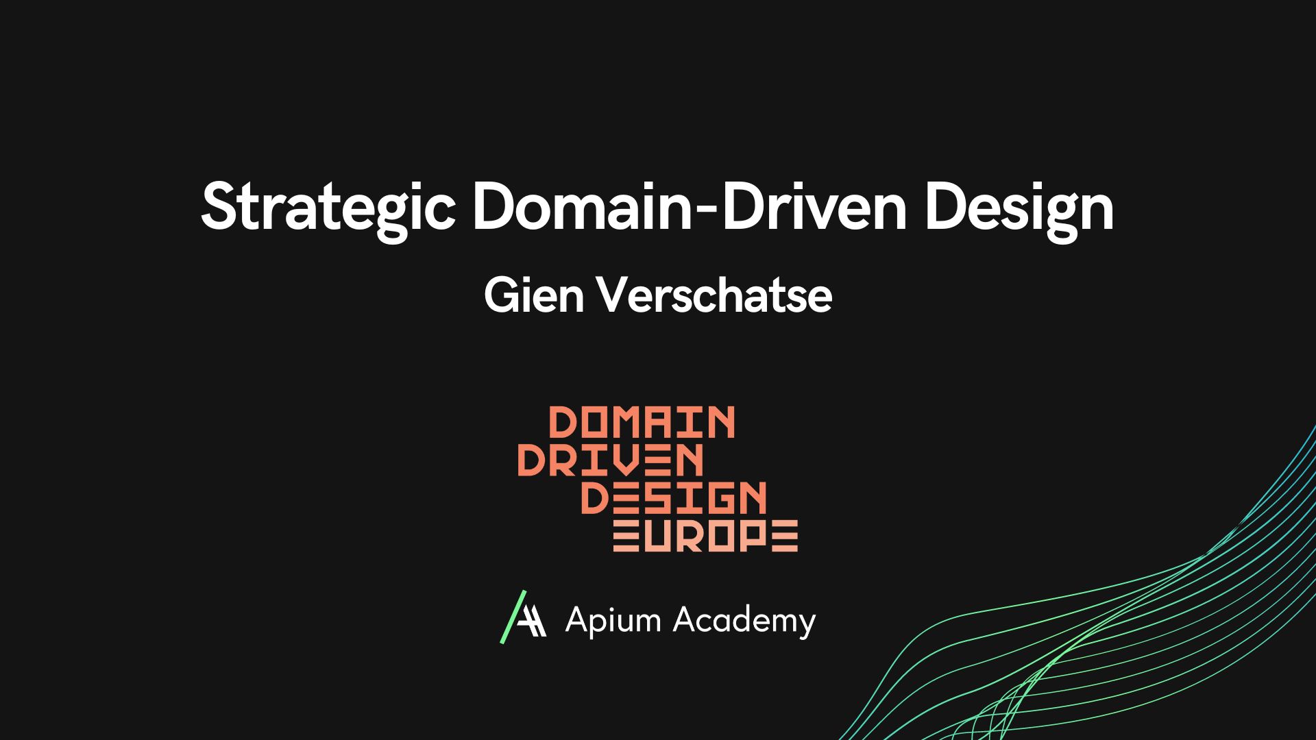 Strategic Domain-Driven Design